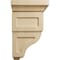 Ekena Millwork 4"W x 4 3/4"D x 8"H Small Reyes Wood Corbel, Rubberwood CORW04X04X08RYRW - alternate 2